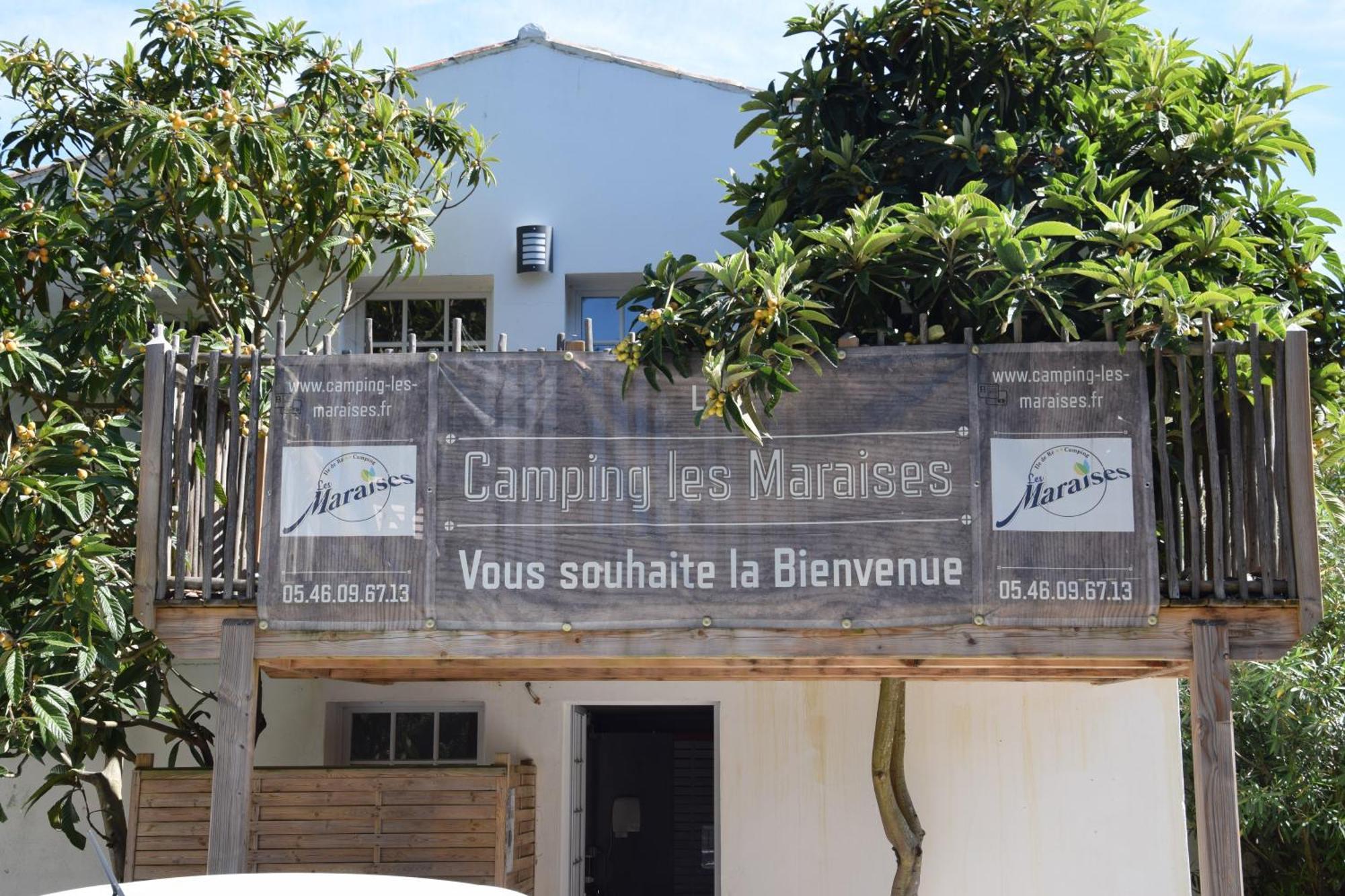 Camping Les Maraises Saint-Martin-de-Ré Exterior foto